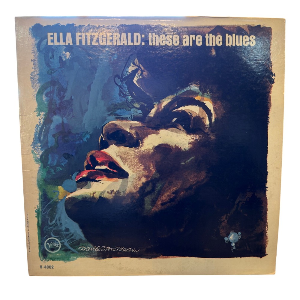 Ella Fitzgerald These Are The Blues Vinyl LP Verve V-4062 Mono 1963 Jazz Blues
